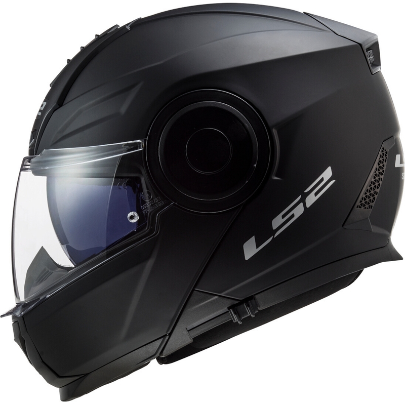 Szczękowy kask motocyklowy LS2 FF902 Scope Solid czarny matowy