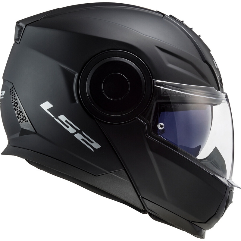 Szczękowy kask motocyklowy LS2 FF902 Scope Solid czarny matowy