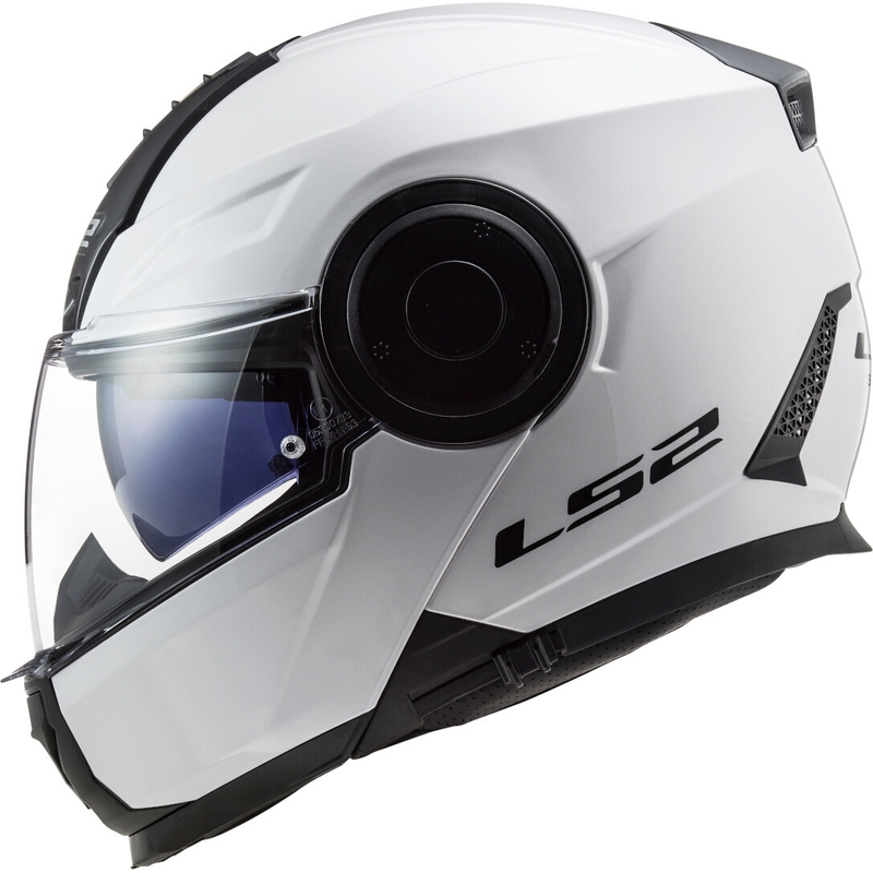 Szczękowy kask motocyklowy LS2 FF902 Scope Solid biały