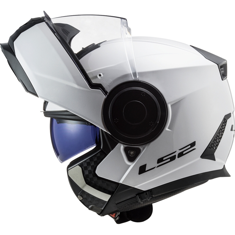 Szczękowy kask motocyklowy LS2 FF902 Scope Solid biały
