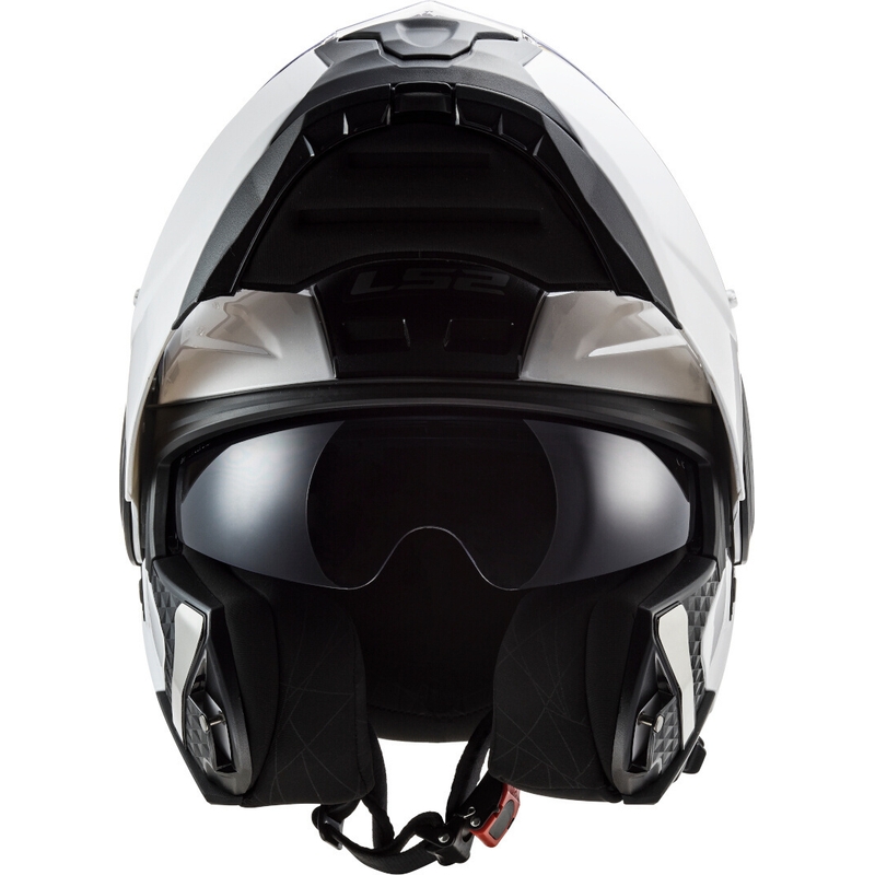 Szczękowy kask motocyklowy LS2 FF902 Scope Solid biały
