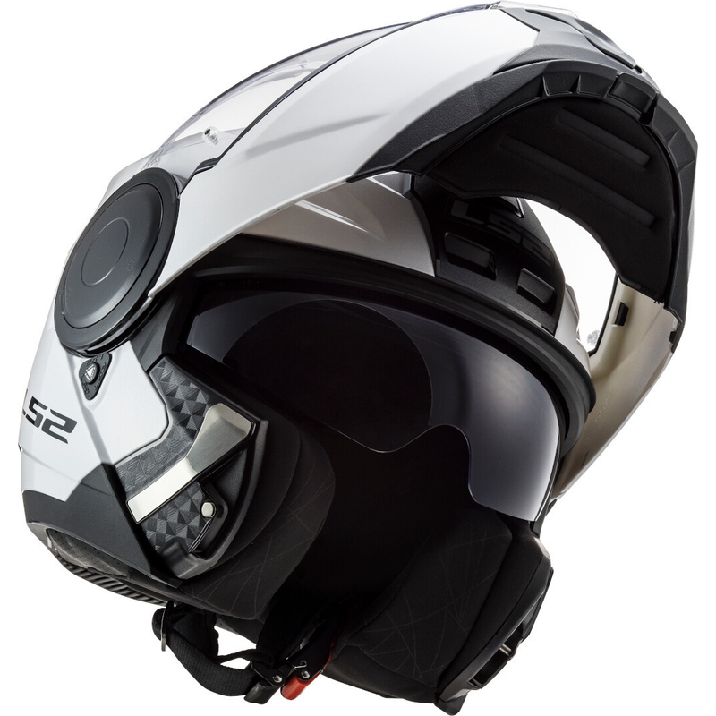 Szczękowy kask motocyklowy LS2 FF902 Scope Solid biały