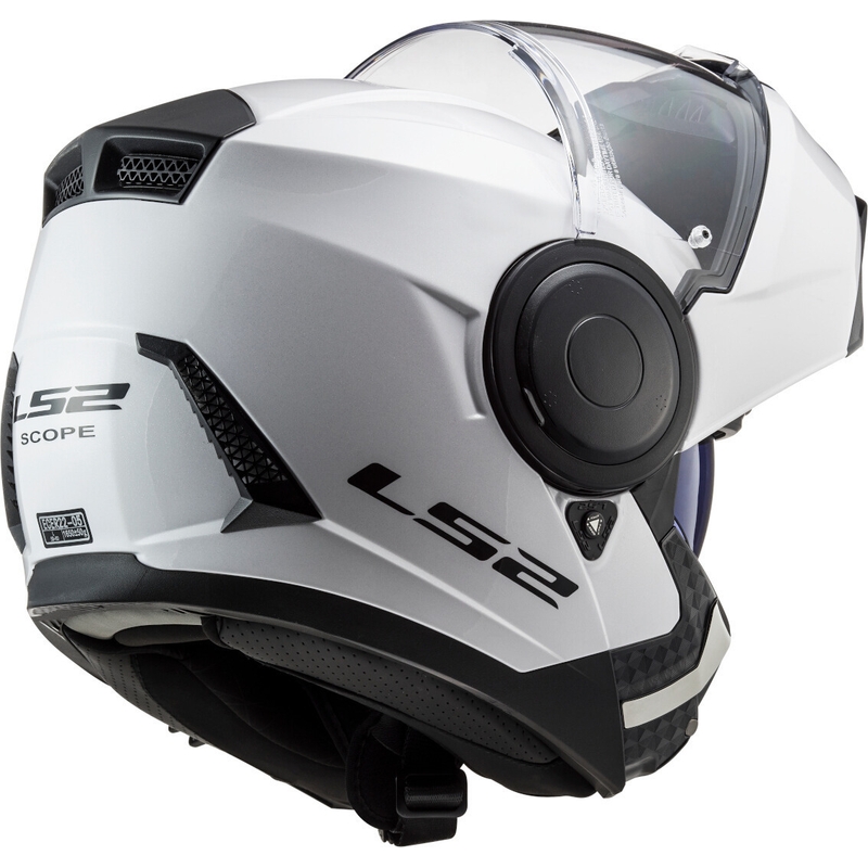 Szczękowy kask motocyklowy LS2 FF902 Scope Solid biały