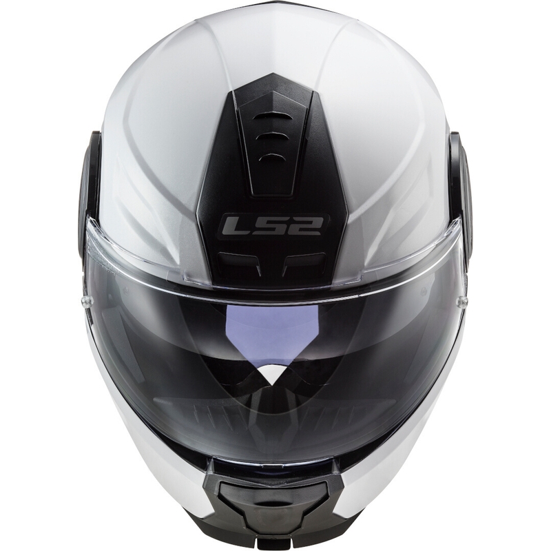 Szczękowy kask motocyklowy LS2 FF902 Scope Solid biały
