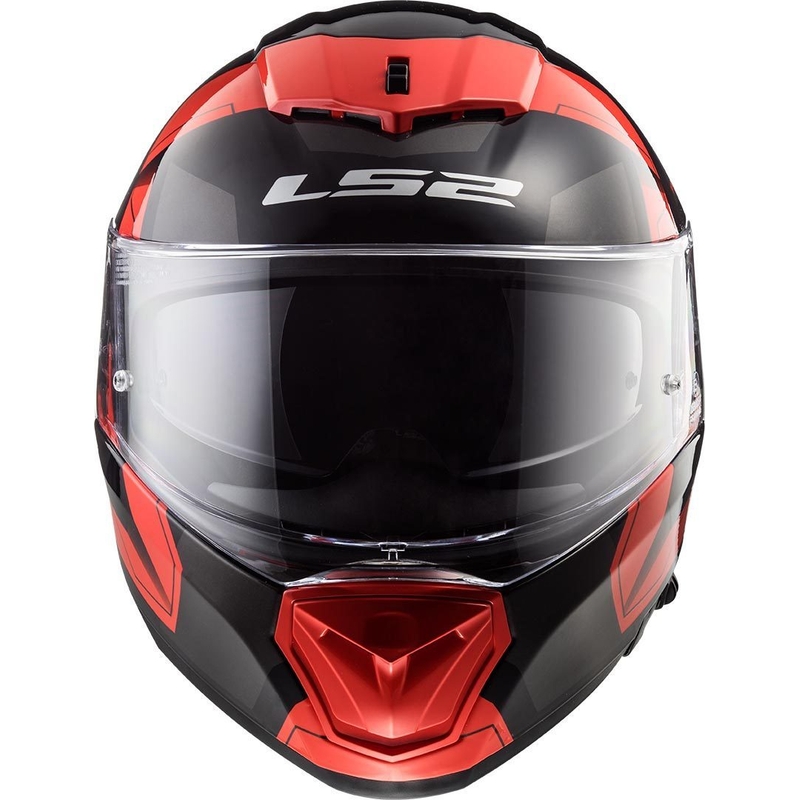 Integralny kask motocyklowy LS2 FF390 Breaker Physics czarno-czerwony