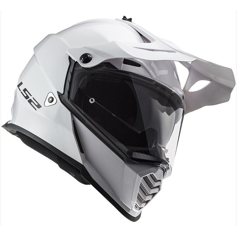 Enduro kask LS2 MX436 Pioneer EVO Solid biały