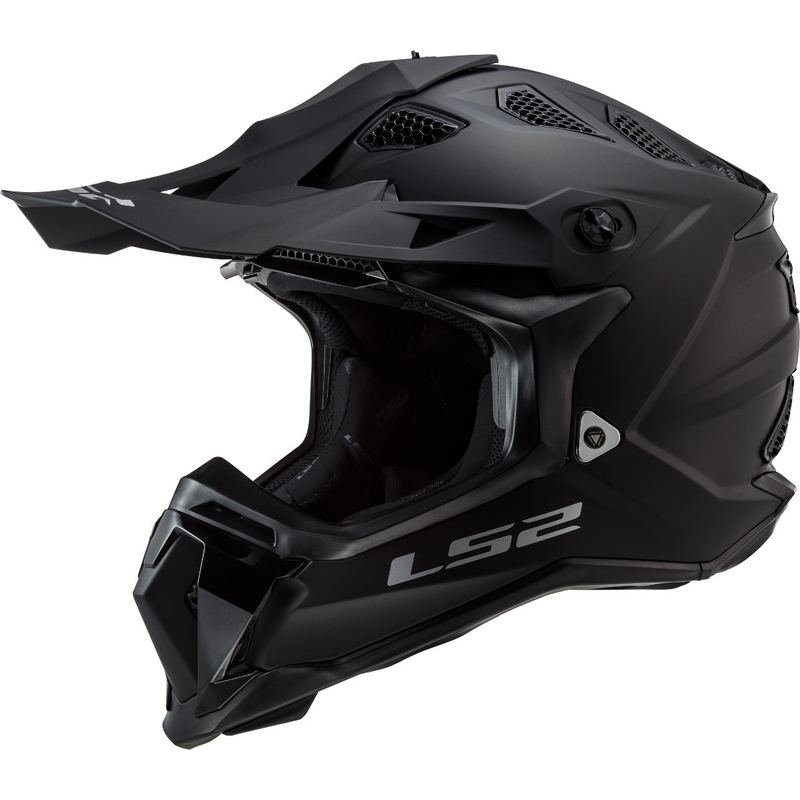 Motocrossowy kask LS2 MX470 Subverter Noir czarny matowy