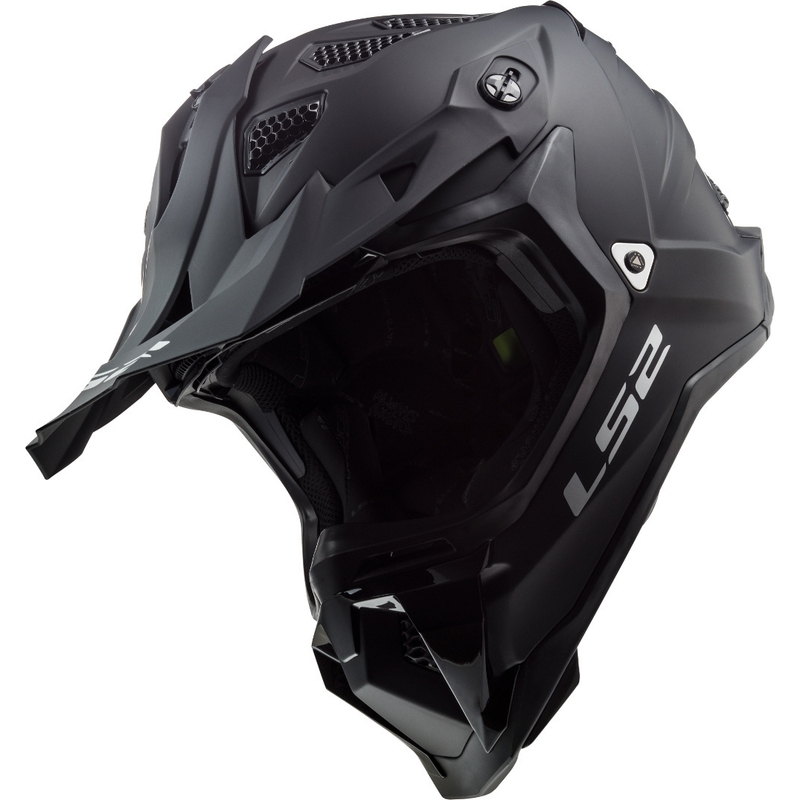 Motocrossowy kask LS2 MX470 Subverter Noir czarny matowy