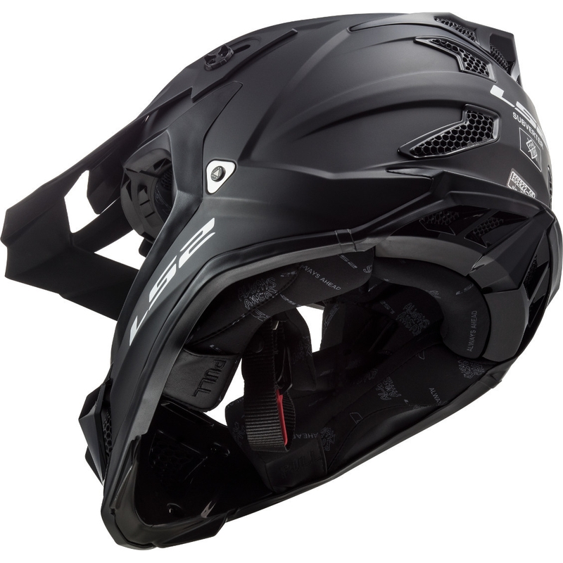Motocrossowy kask LS2 MX470 Subverter Noir czarny matowy