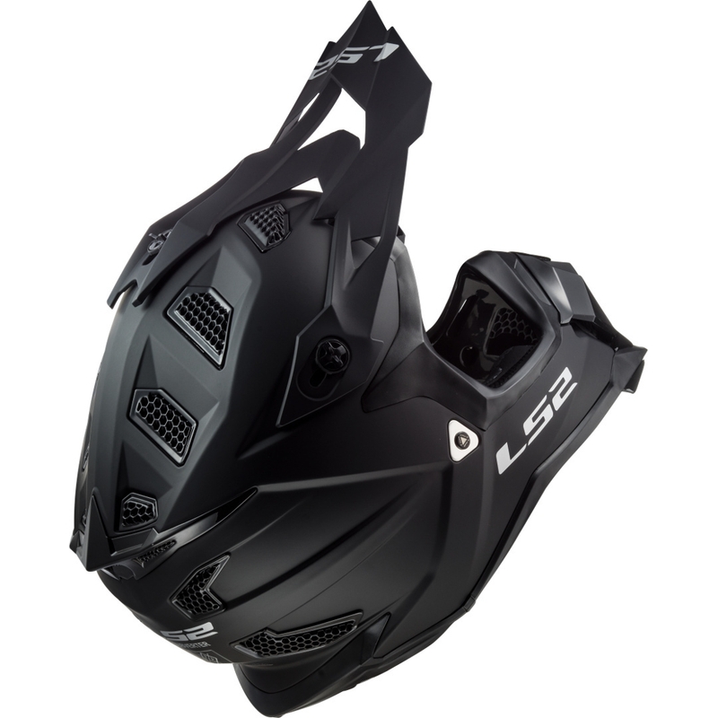 Motocrossowy kask LS2 MX470 Subverter Noir czarny matowy