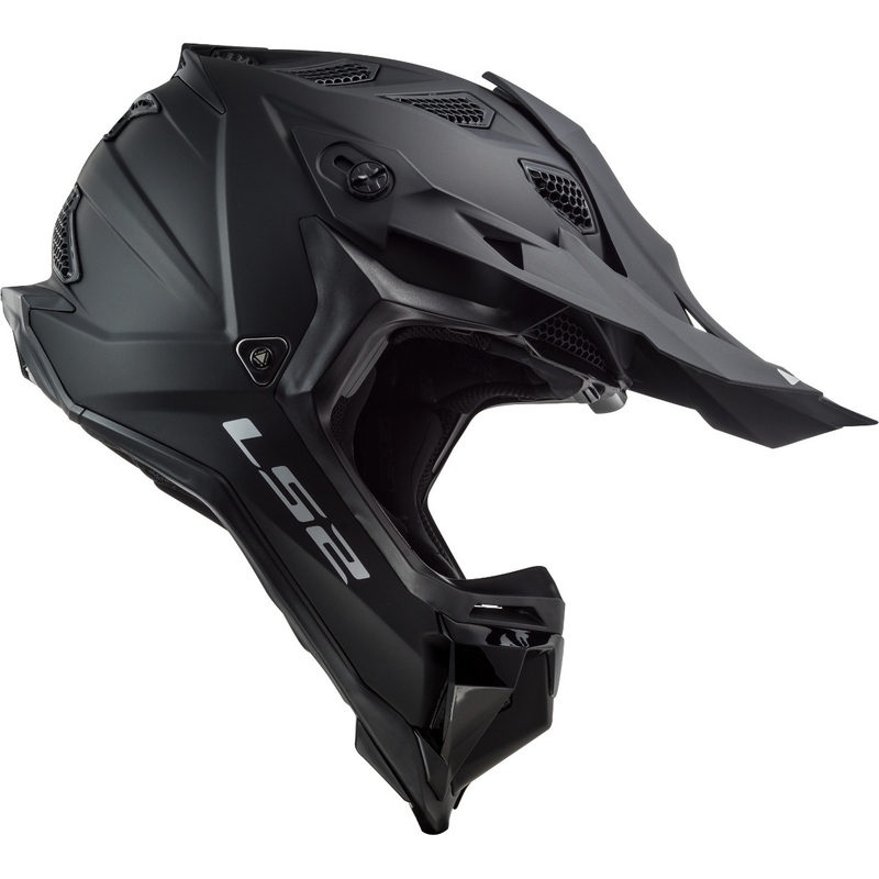 Motocrossowy kask LS2 MX470 Subverter Noir czarny matowy