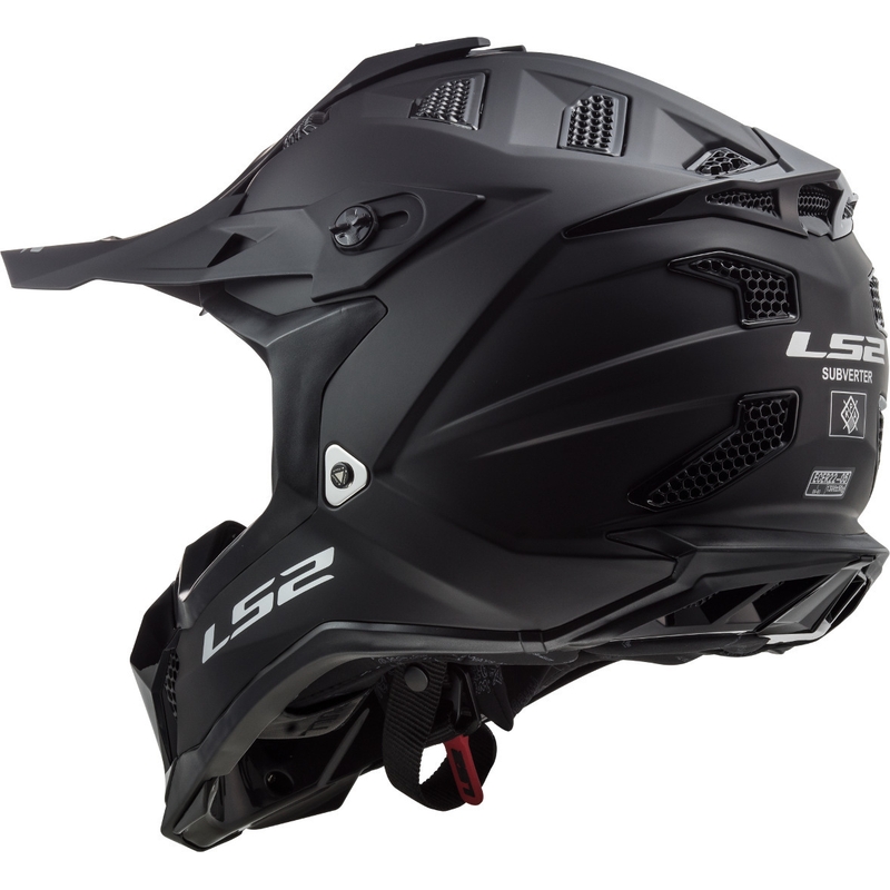 Motocrossowy kask LS2 MX470 Subverter Noir czarny matowy