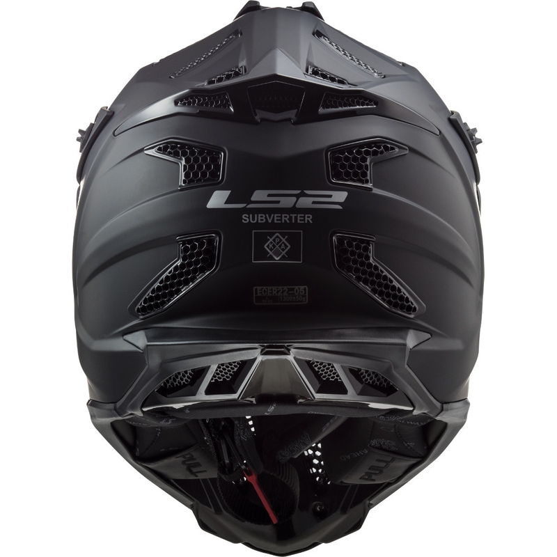 Motocrossowy kask LS2 MX470 Subverter Noir czarny matowy