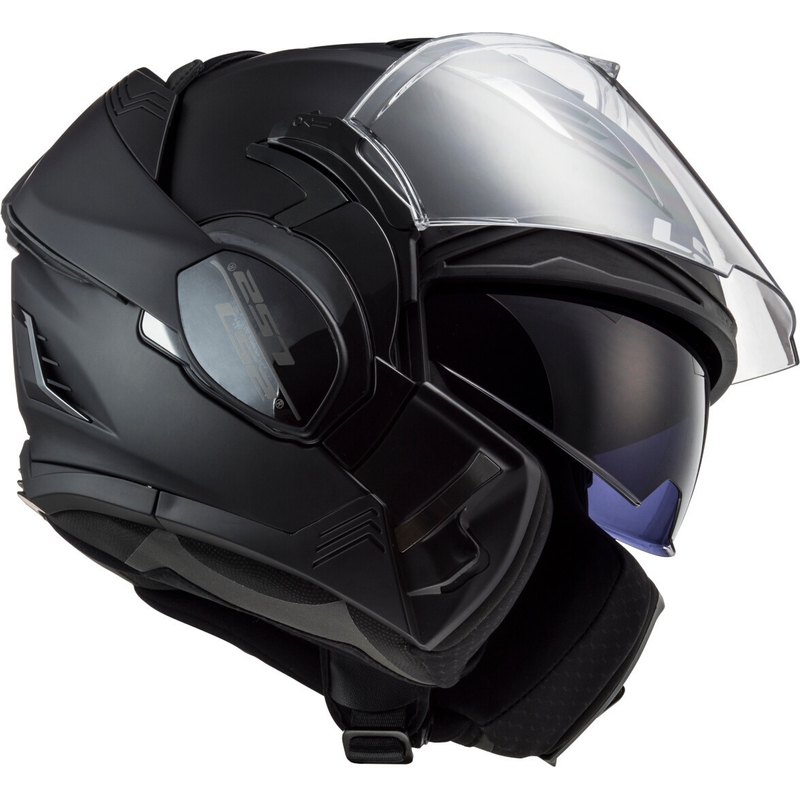 Kask z podnoszoną szczęką LS2 FF900 Valiant II Solid czarny matowy