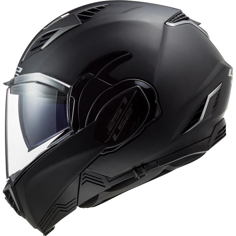 Kask z podnoszoną szczęką LS2 FF900 Valiant II Solid czarny matowy
