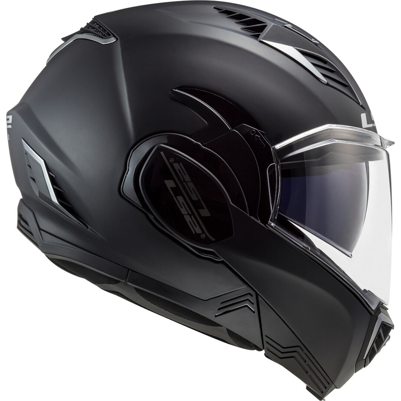Kask z podnoszoną szczęką LS2 FF900 Valiant II Solid czarny matowy