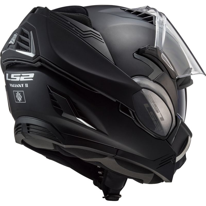 Kask z podnoszoną szczęką LS2 FF900 Valiant II Solid czarny matowy