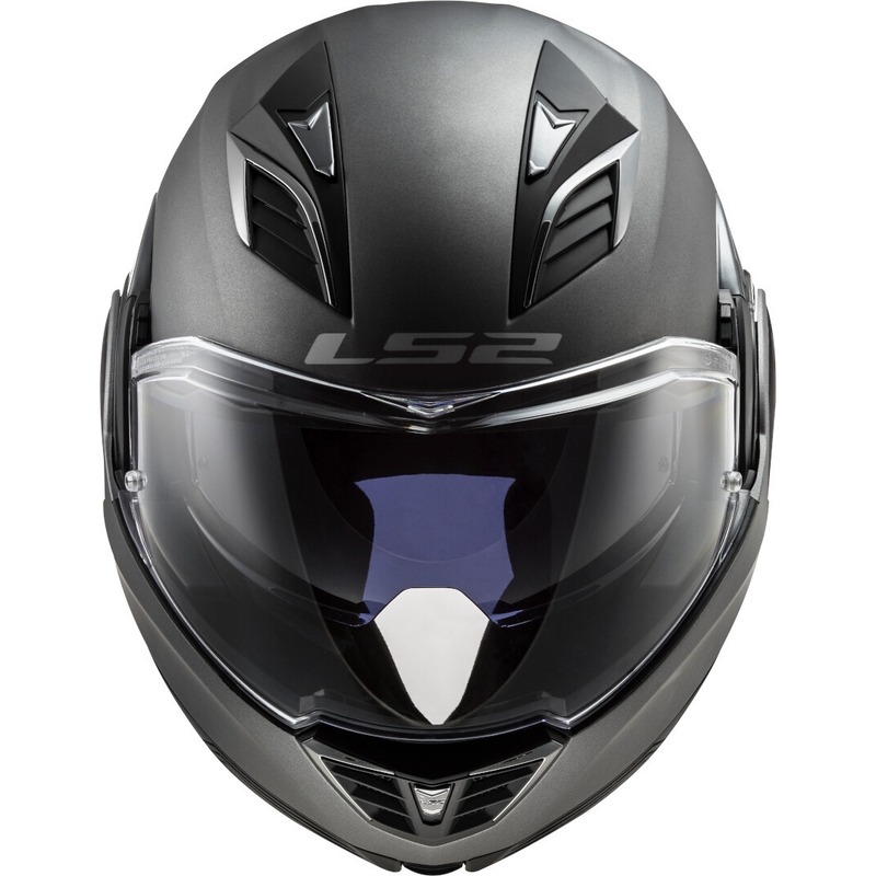 Kask z podnoszoną szczęką LS2 FF900 Valiant II Solid tytanowy matowy