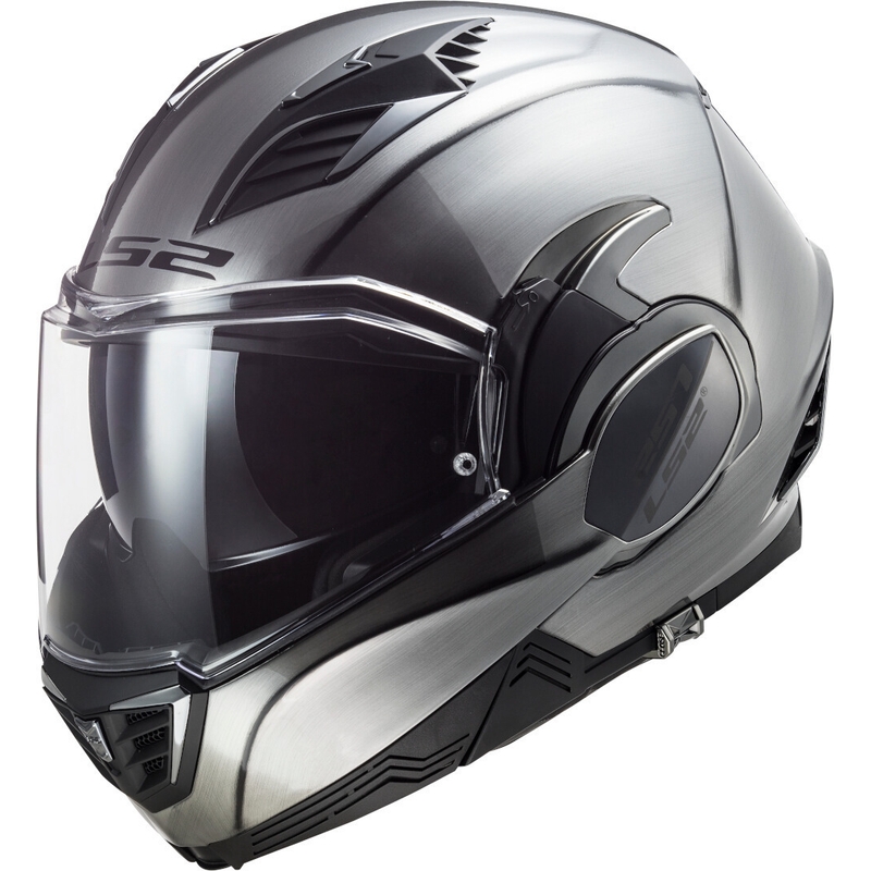 Kask z podnoszoną szczęką LS2 FF900 Valiant II Jeans tytanowy wyprzedaż
