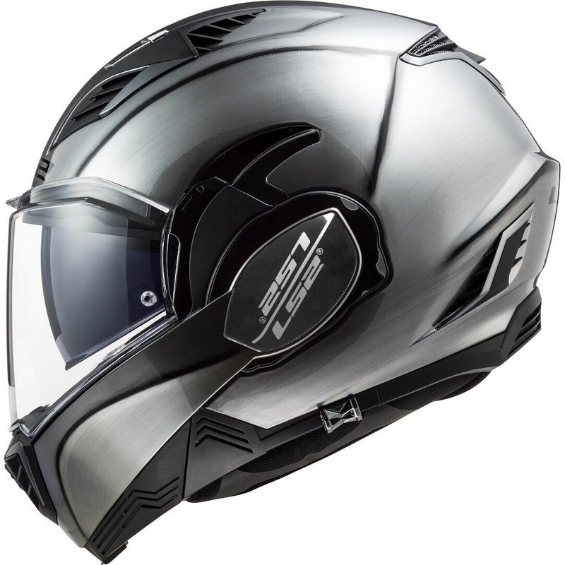 Kask z podnoszoną szczęką LS2 FF900 Valiant II Jeans tytanowy wyprzedaż