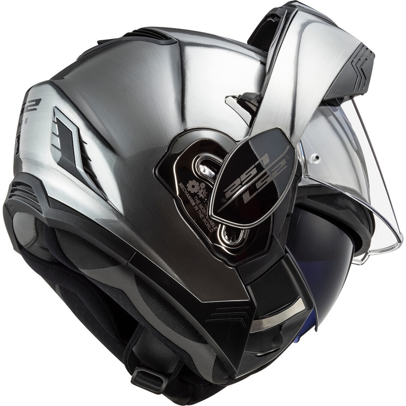 Kask z podnoszoną szczęką LS2 FF900 Valiant II Jeans tytanowy wyprzedaż