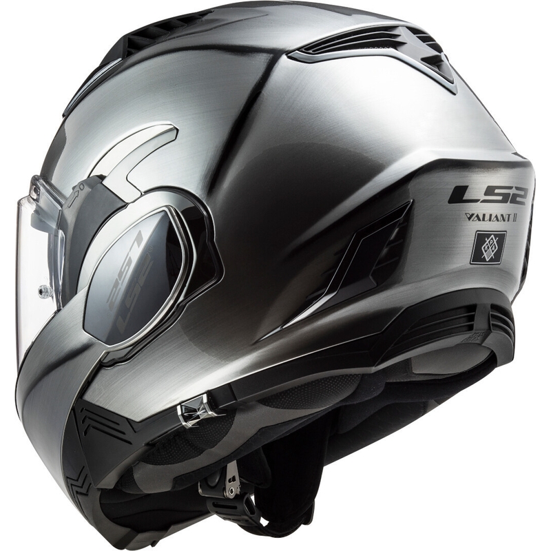 Kask z podnoszoną szczęką LS2 FF900 Valiant II Jeans tytanowy wyprzedaż