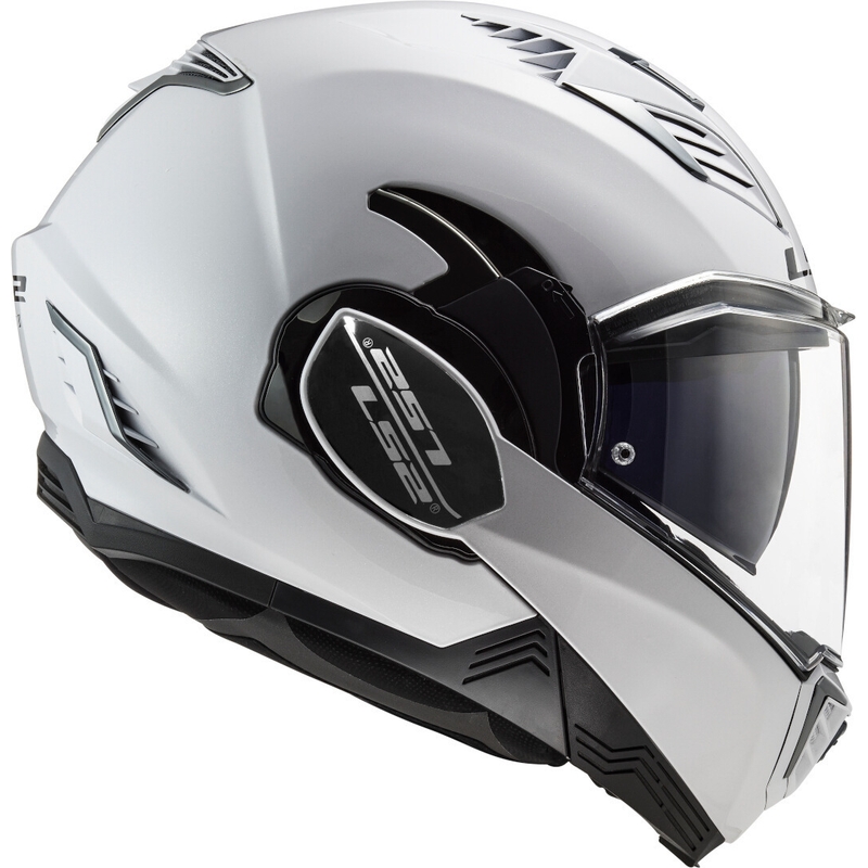 Kask z podnoszoną szczęką LS2 FF900 Valiant II Solid biały