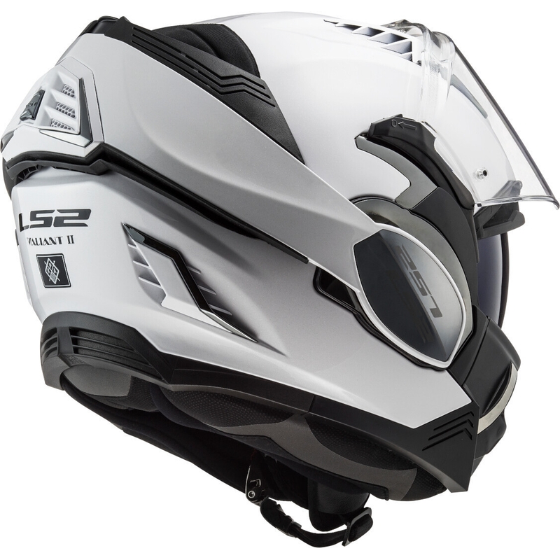 Kask z podnoszoną szczęką LS2 FF900 Valiant II Solid biały