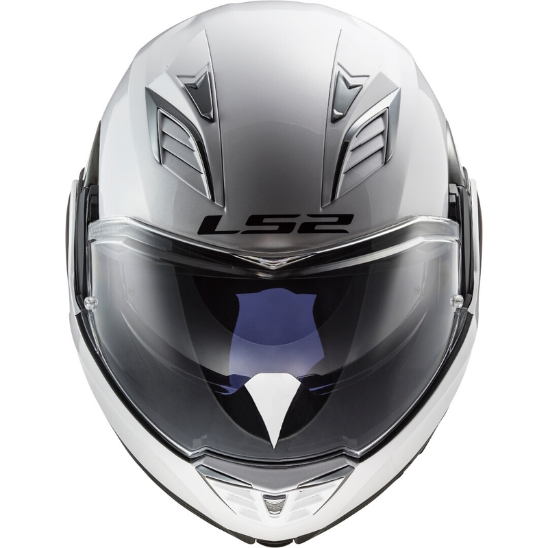 Kask z podnoszoną szczęką LS2 FF900 Valiant II Solid biały