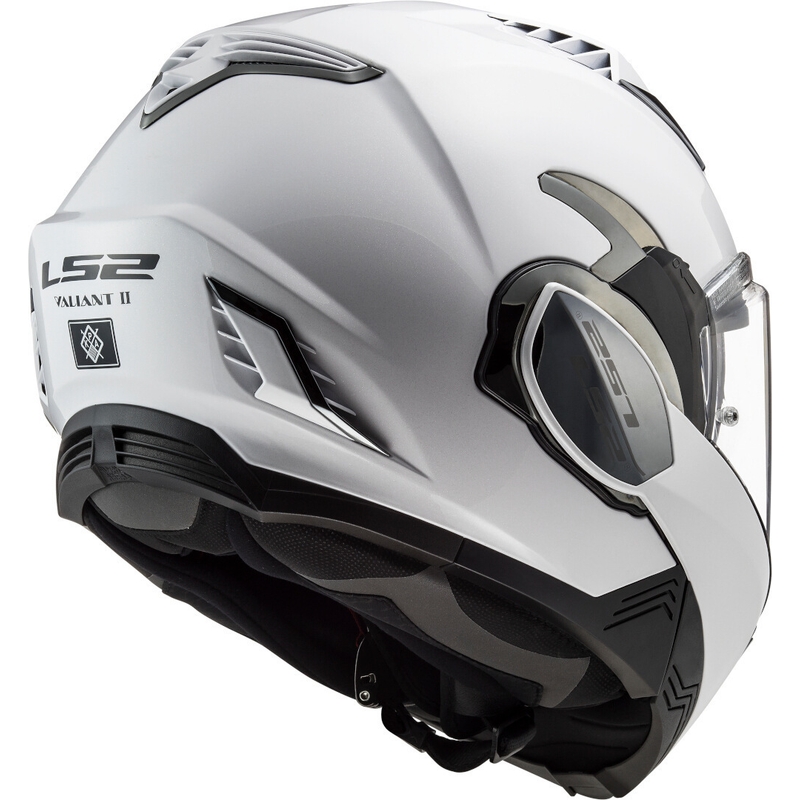 Kask z podnoszoną szczęką LS2 FF900 Valiant II Solid biały