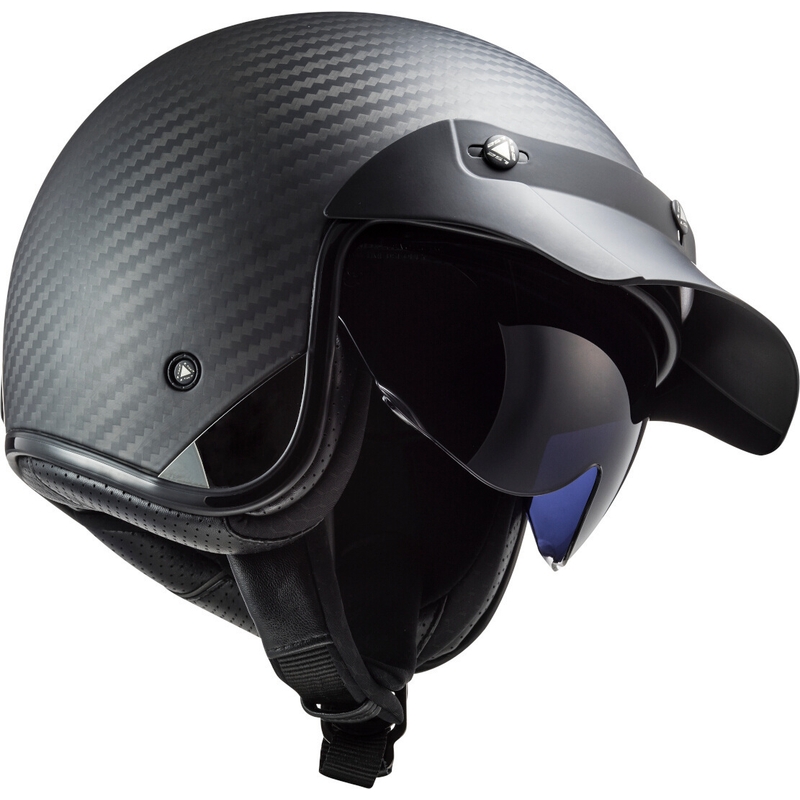 Otwarty kask motocyklowy LS2 OF601 Bob C Carbon