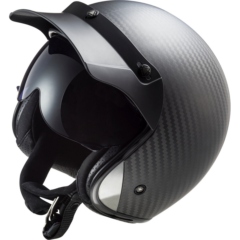 Otwarty kask motocyklowy LS2 OF601 Bob C Carbon