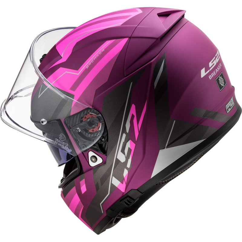 Integralny kask motocyklowy LS2 FF390 Breaker Beta czarno-fioletowy