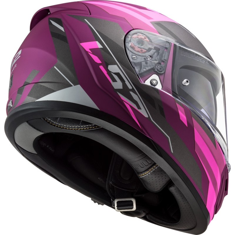Integralny kask motocyklowy LS2 FF390 Breaker Beta czarno-fioletowy