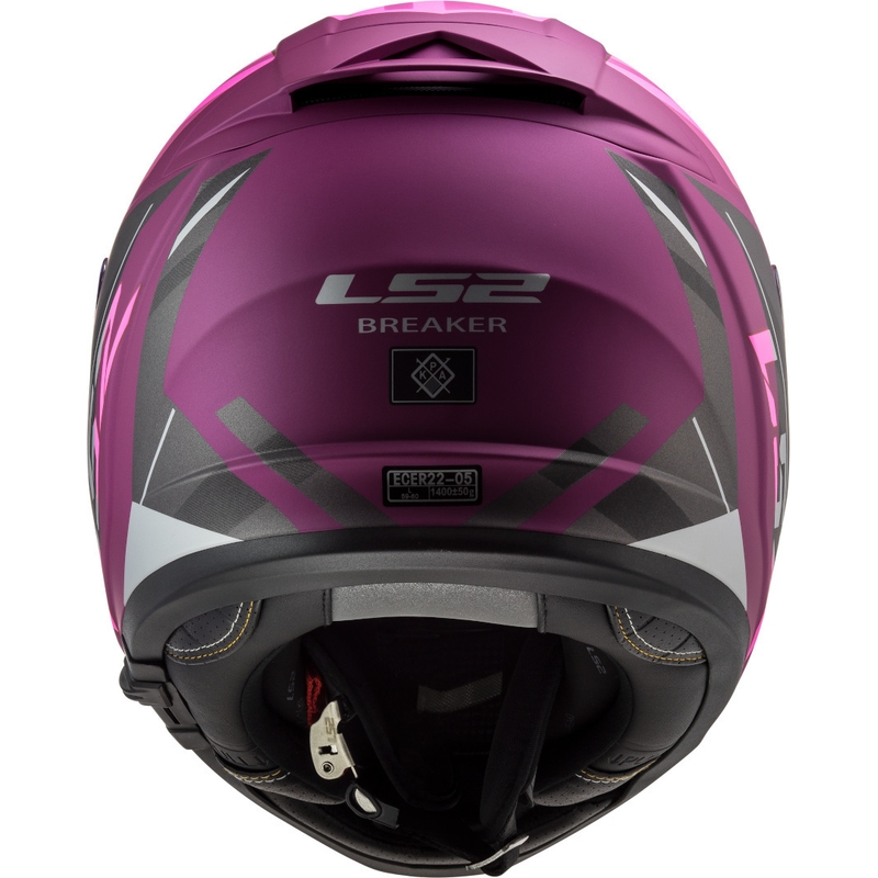 Integralny kask motocyklowy LS2 FF390 Breaker Beta czarno-fioletowy