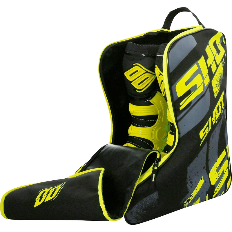 Torba na buty Shot czarno-fluo żółta