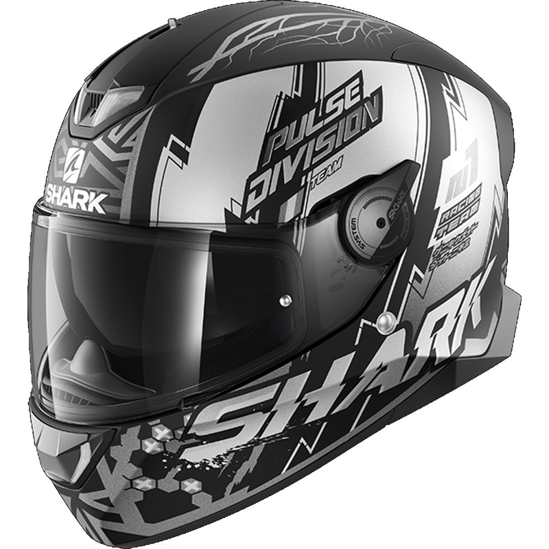 Integralny kask motocyklowy SHARK SKWAL 2.2 Noxxys czarno-szaro-srebrny