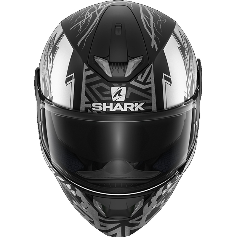 Integralny kask motocyklowy SHARK SKWAL 2.2 Noxxys czarno-szaro-srebrny
