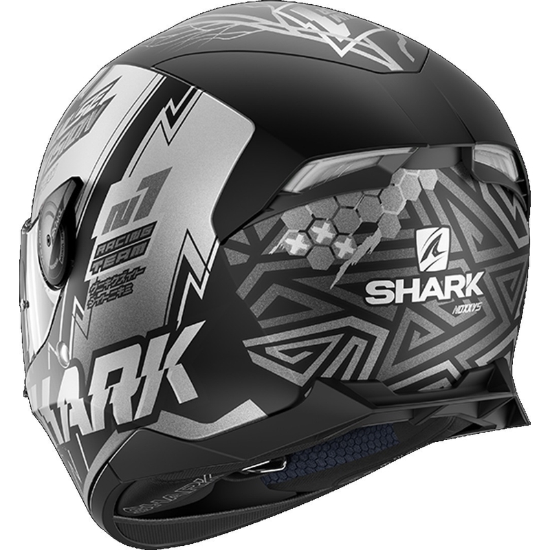 Integralny kask motocyklowy SHARK SKWAL 2.2 Noxxys czarno-szaro-srebrny