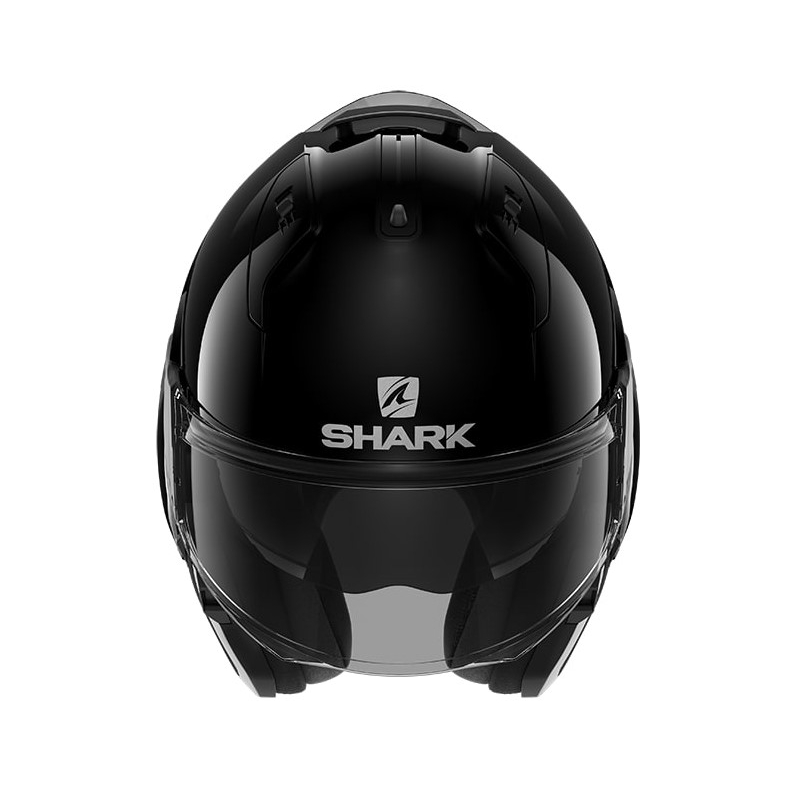 Kask z podnoszoną szczęką SHARK EVO-ES Blank czarny