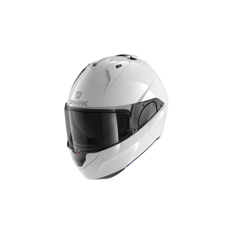 Kask z podnoszoną szczęką SHARK EVO-ES Blank biały wyprzedaż