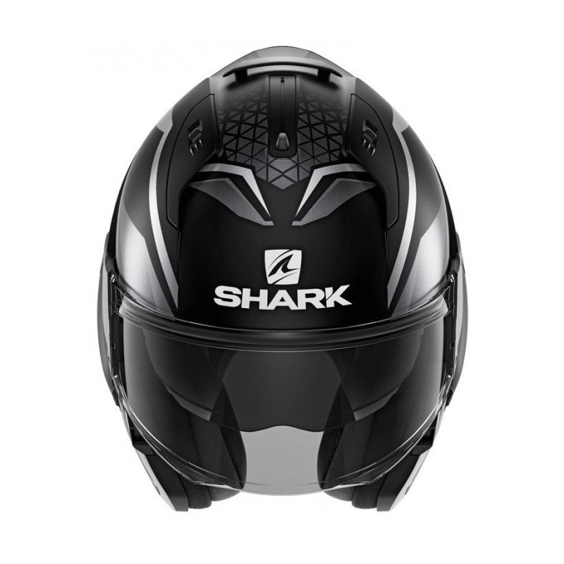 Kask z podnoszoną szczęką SHARK EVO-ES Yari czarno-szary