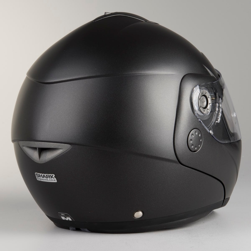 Szczękowy kask motocyklowy SHARK OpenLine Prime czarny matowy wyprzedaż