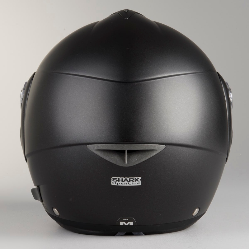 Szczękowy kask motocyklowy SHARK OpenLine Prime czarny matowy wyprzedaż