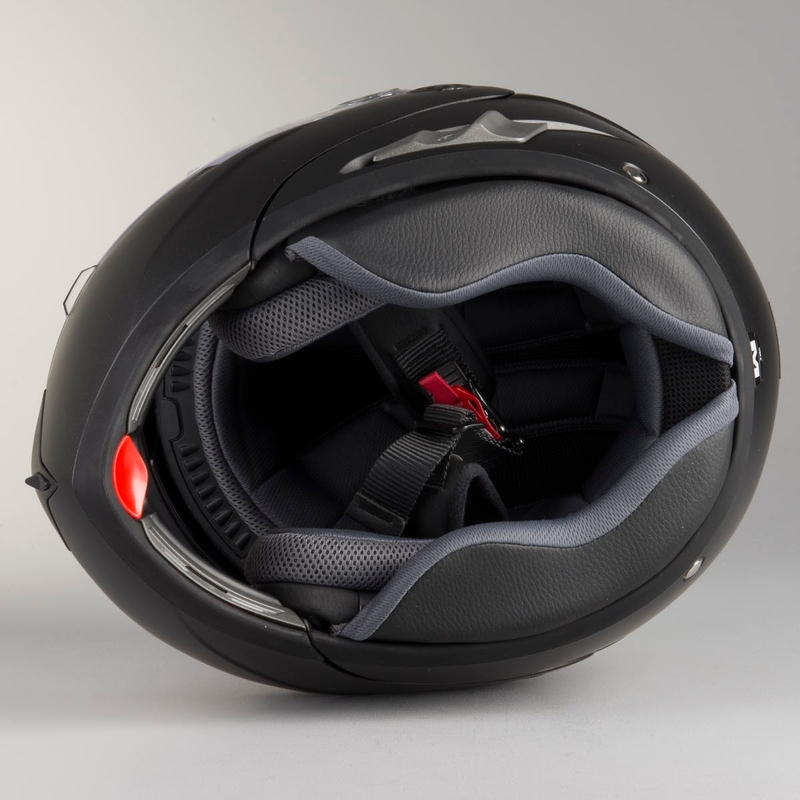 Szczękowy kask motocyklowy SHARK OpenLine Prime czarny matowy wyprzedaż