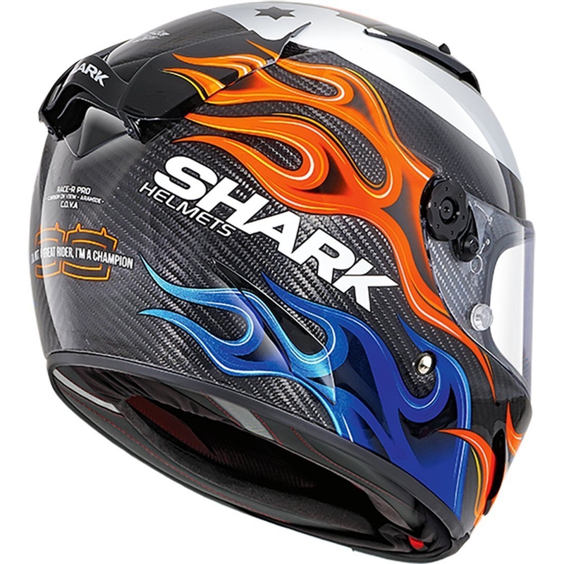 Integralny kask motocyklowy SHARK RACE-R PRO CARBON Lorenzo Replica 2019