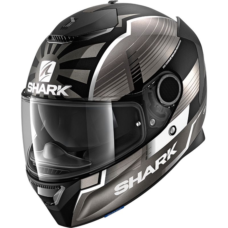 Integralny kask motocyklowy SHARK SPARTAN 1.2 Zarco Malaysia GP Mat czarno-srebrno-antracytowy wyprzedaż