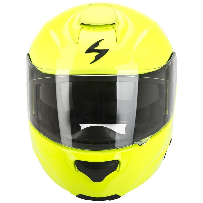 Szczękowy kask motocyklowy Scorpion EXO-920 fluo żółty