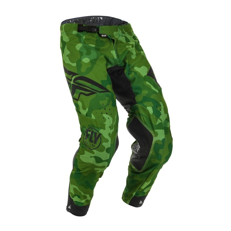 Motocrossowe spodnie FLY Racing Evolution zielono-czarne