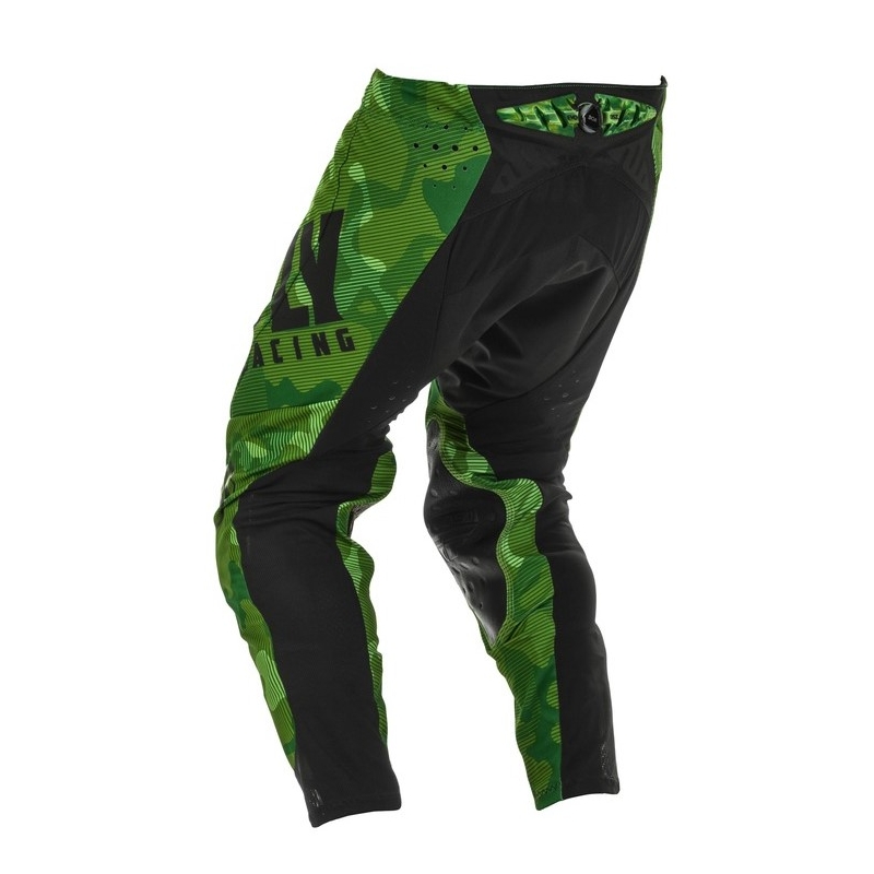 Motocrossowe spodnie FLY Racing Evolution zielono-czarne
